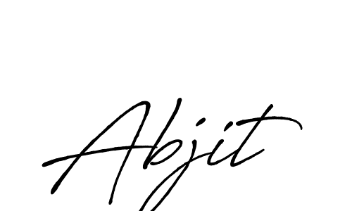 How to Draw Abjit signature style? Antro_Vectra_Bolder is a latest design signature styles for name Abjit. Abjit signature style 7 images and pictures png