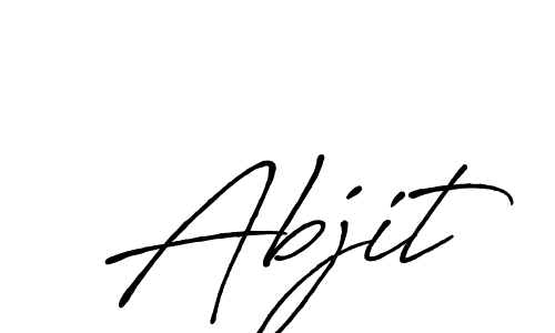 You should practise on your own different ways (Antro_Vectra_Bolder) to write your name (Abjit) in signature. don't let someone else do it for you. Abjit signature style 7 images and pictures png