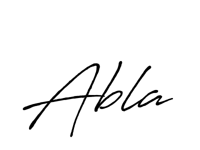 How to make Abla name signature. Use Antro_Vectra_Bolder style for creating short signs online. This is the latest handwritten sign. Abla signature style 7 images and pictures png