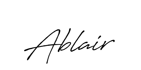 It looks lik you need a new signature style for name Ablair. Design unique handwritten (Antro_Vectra_Bolder) signature with our free signature maker in just a few clicks. Ablair signature style 7 images and pictures png