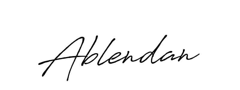 The best way (Antro_Vectra_Bolder) to make a short signature is to pick only two or three words in your name. The name Ablendan include a total of six letters. For converting this name. Ablendan signature style 7 images and pictures png