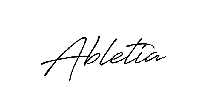 Similarly Antro_Vectra_Bolder is the best handwritten signature design. Signature creator online .You can use it as an online autograph creator for name Abletia. Abletia signature style 7 images and pictures png