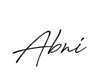 if you are searching for the best signature style for your name Abni. so please give up your signature search. here we have designed multiple signature styles  using Antro_Vectra_Bolder. Abni signature style 7 images and pictures png