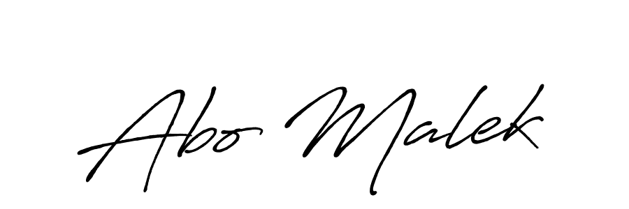 Here are the top 10 professional signature styles for the name Abo Malek. These are the best autograph styles you can use for your name. Abo Malek signature style 7 images and pictures png