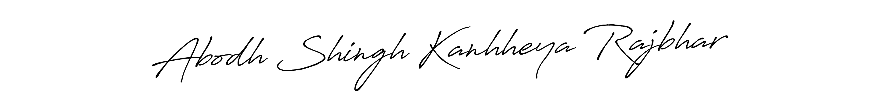 Once you've used our free online signature maker to create your best signature Antro_Vectra_Bolder style, it's time to enjoy all of the benefits that Abodh Shingh Kanhheya Rajbhar name signing documents. Abodh Shingh Kanhheya Rajbhar signature style 7 images and pictures png