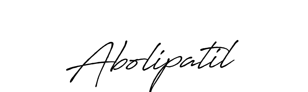 It looks lik you need a new signature style for name Abolipatil. Design unique handwritten (Antro_Vectra_Bolder) signature with our free signature maker in just a few clicks. Abolipatil signature style 7 images and pictures png