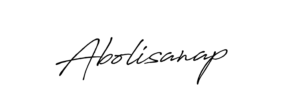 Also we have Abolisanap name is the best signature style. Create professional handwritten signature collection using Antro_Vectra_Bolder autograph style. Abolisanap signature style 7 images and pictures png