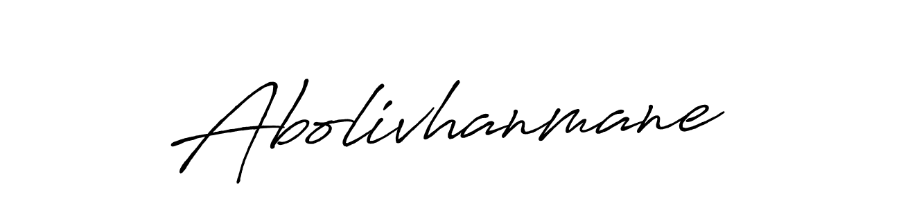 It looks lik you need a new signature style for name Abolivhanmane. Design unique handwritten (Antro_Vectra_Bolder) signature with our free signature maker in just a few clicks. Abolivhanmane signature style 7 images and pictures png