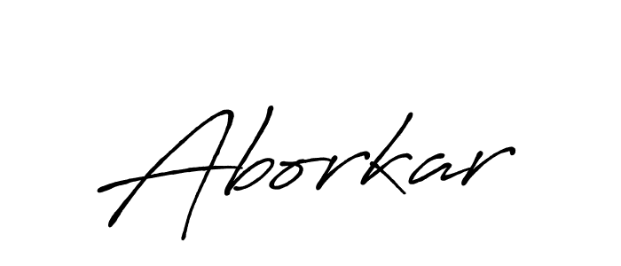 The best way (Antro_Vectra_Bolder) to make a short signature is to pick only two or three words in your name. The name Aborkar include a total of six letters. For converting this name. Aborkar signature style 7 images and pictures png