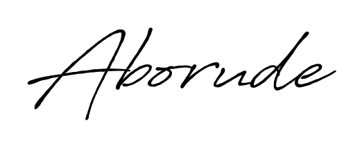 Express your personality with a custom Aborude signature crafted with Antro_Vectra_Bolder typography. Free transparent PNG download available. Aborude signature style 7 images and pictures png