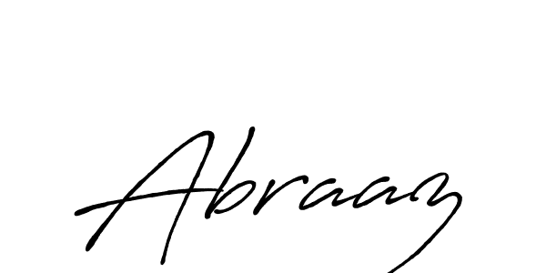 How to make Abraaz signature? Antro_Vectra_Bolder is a professional autograph style. Create handwritten signature for Abraaz name. Abraaz signature style 7 images and pictures png