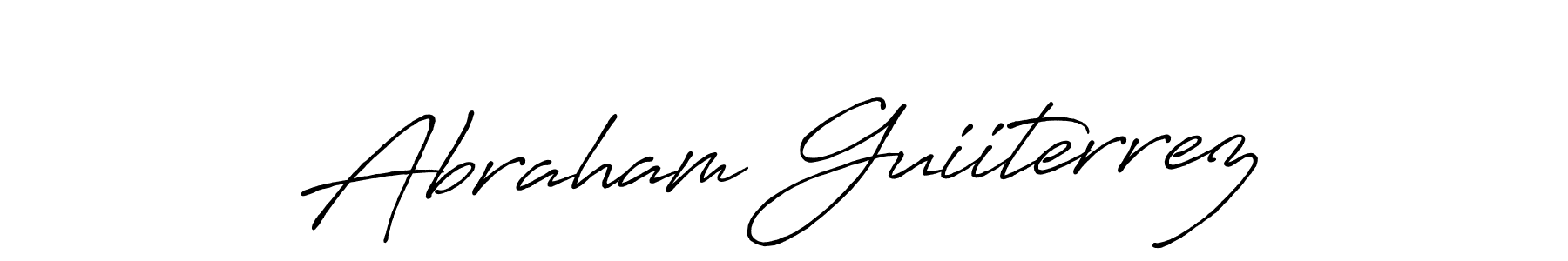Best and Professional Signature Style for Abraham Guiiterrez. Antro_Vectra_Bolder Best Signature Style Collection. Abraham Guiiterrez signature style 7 images and pictures png