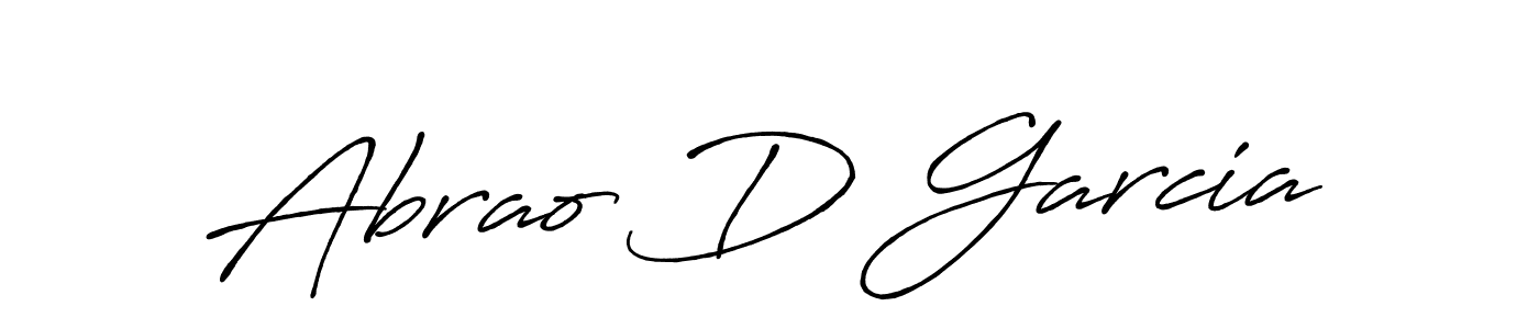 You should practise on your own different ways (Antro_Vectra_Bolder) to write your name (Abrao D Garcia) in signature. don't let someone else do it for you. Abrao D Garcia signature style 7 images and pictures png