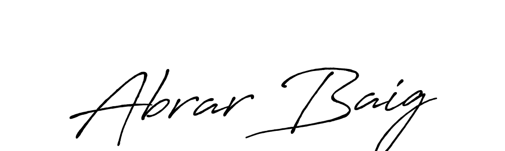 Similarly Antro_Vectra_Bolder is the best handwritten signature design. Signature creator online .You can use it as an online autograph creator for name Abrar Baig. Abrar Baig signature style 7 images and pictures png