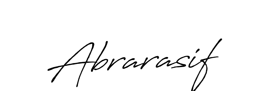 It looks lik you need a new signature style for name Abrarasif. Design unique handwritten (Antro_Vectra_Bolder) signature with our free signature maker in just a few clicks. Abrarasif signature style 7 images and pictures png