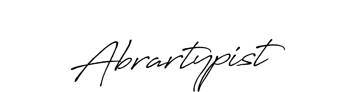 You should practise on your own different ways (Antro_Vectra_Bolder) to write your name (Abrartypist) in signature. don't let someone else do it for you. Abrartypist signature style 7 images and pictures png