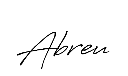 Make a beautiful signature design for name Abreu. With this signature (Antro_Vectra_Bolder) style, you can create a handwritten signature for free. Abreu signature style 7 images and pictures png