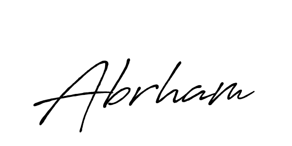 How to make Abrham signature? Antro_Vectra_Bolder is a professional autograph style. Create handwritten signature for Abrham name. Abrham signature style 7 images and pictures png