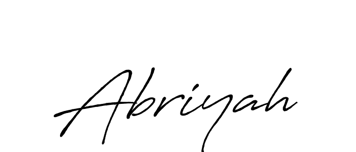 You should practise on your own different ways (Antro_Vectra_Bolder) to write your name (Abriyah) in signature. don't let someone else do it for you. Abriyah signature style 7 images and pictures png