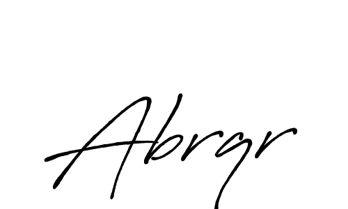 Once you've used our free online signature maker to create your best signature Antro_Vectra_Bolder style, it's time to enjoy all of the benefits that Abrqr name signing documents. Abrqr signature style 7 images and pictures png