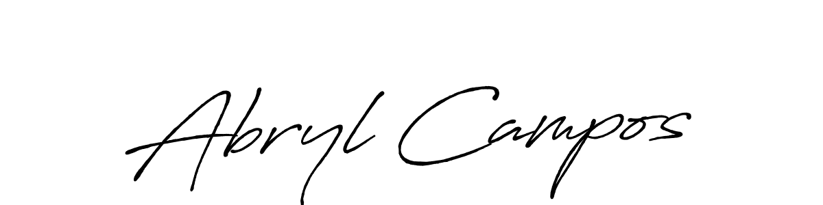 if you are searching for the best signature style for your name Abryl Campos. so please give up your signature search. here we have designed multiple signature styles  using Antro_Vectra_Bolder. Abryl Campos signature style 7 images and pictures png