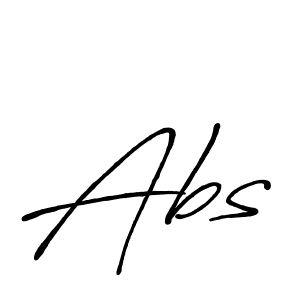 How to make Abs signature? Antro_Vectra_Bolder is a professional autograph style. Create handwritten signature for Abs name. Abs signature style 7 images and pictures png