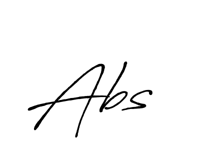 Use a signature maker to create a handwritten signature online. With this signature software, you can design (Antro_Vectra_Bolder) your own signature for name Abs . Abs  signature style 7 images and pictures png