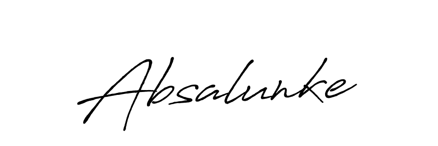 Also You can easily find your signature by using the search form. We will create Absalunke name handwritten signature images for you free of cost using Antro_Vectra_Bolder sign style. Absalunke signature style 7 images and pictures png