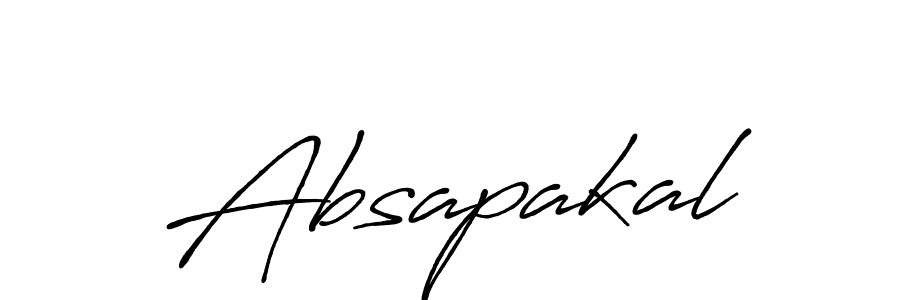 Similarly Antro_Vectra_Bolder is the best handwritten signature design. Signature creator online .You can use it as an online autograph creator for name Absapakal. Absapakal signature style 7 images and pictures png