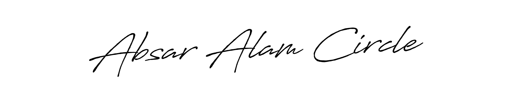 It looks lik you need a new signature style for name Absar Alam Circle. Design unique handwritten (Antro_Vectra_Bolder) signature with our free signature maker in just a few clicks. Absar Alam Circle signature style 7 images and pictures png