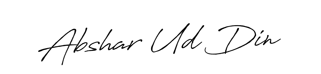 Here are the top 10 professional signature styles for the name Abshar Ud Din. These are the best autograph styles you can use for your name. Abshar Ud Din signature style 7 images and pictures png