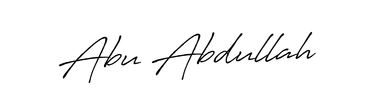 It looks lik you need a new signature style for name Abu Abdullah. Design unique handwritten (Antro_Vectra_Bolder) signature with our free signature maker in just a few clicks. Abu Abdullah signature style 7 images and pictures png