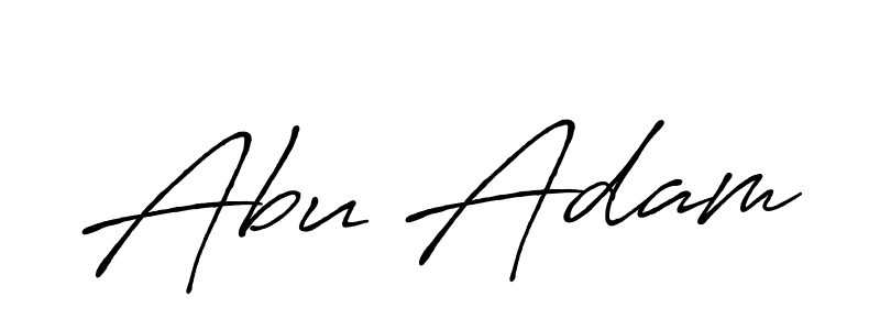This is the best signature style for the Abu Adam name. Also you like these signature font (Antro_Vectra_Bolder). Mix name signature. Abu Adam signature style 7 images and pictures png