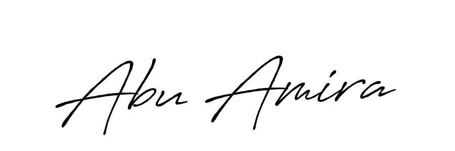 You can use this online signature creator to create a handwritten signature for the name Abu Amira. This is the best online autograph maker. Abu Amira signature style 7 images and pictures png