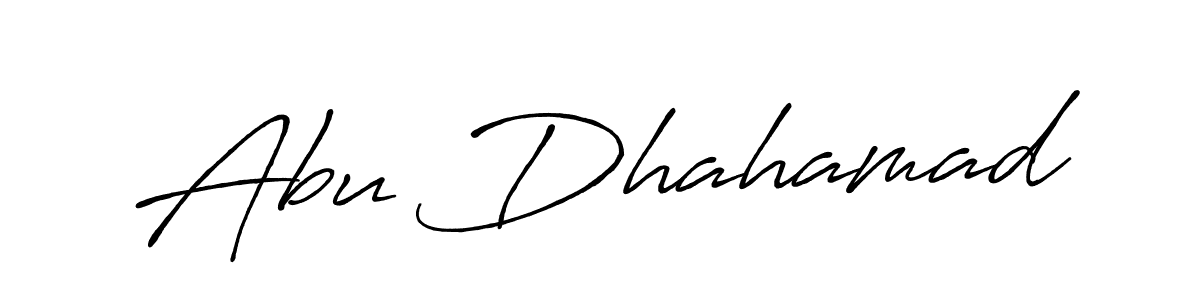 if you are searching for the best signature style for your name Abu Dhahamad. so please give up your signature search. here we have designed multiple signature styles  using Antro_Vectra_Bolder. Abu Dhahamad signature style 7 images and pictures png
