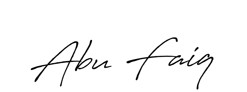 if you are searching for the best signature style for your name Abu Faiq. so please give up your signature search. here we have designed multiple signature styles  using Antro_Vectra_Bolder. Abu Faiq signature style 7 images and pictures png