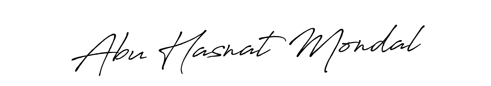 Abu Hasnat Mondal stylish signature style. Best Handwritten Sign (Antro_Vectra_Bolder) for my name. Handwritten Signature Collection Ideas for my name Abu Hasnat Mondal. Abu Hasnat Mondal signature style 7 images and pictures png