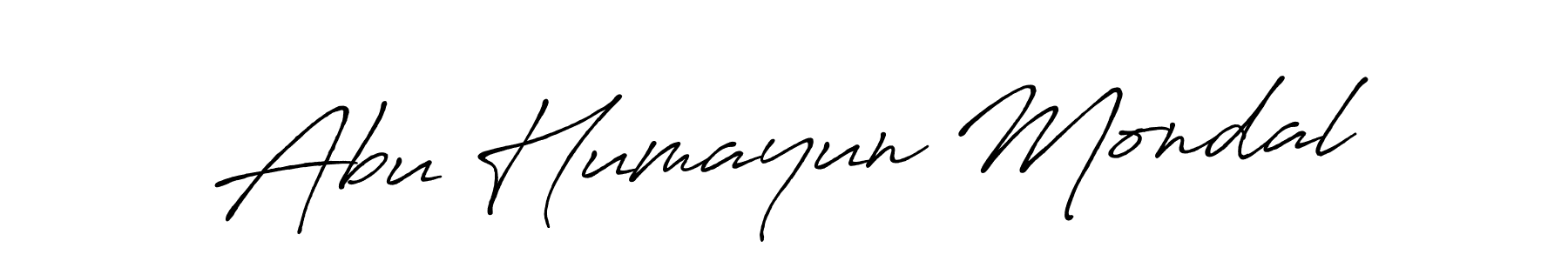 Also we have Abu Humayun Mondal name is the best signature style. Create professional handwritten signature collection using Antro_Vectra_Bolder autograph style. Abu Humayun Mondal signature style 7 images and pictures png