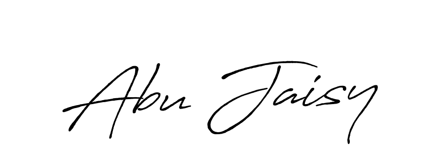 Also we have Abu Jaisy name is the best signature style. Create professional handwritten signature collection using Antro_Vectra_Bolder autograph style. Abu Jaisy signature style 7 images and pictures png