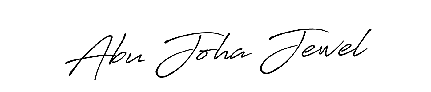 You can use this online signature creator to create a handwritten signature for the name Abu Joha Jewel. This is the best online autograph maker. Abu Joha Jewel signature style 7 images and pictures png