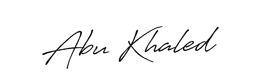 Best and Professional Signature Style for Abu Khaled. Antro_Vectra_Bolder Best Signature Style Collection. Abu Khaled signature style 7 images and pictures png