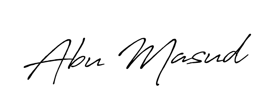 Also You can easily find your signature by using the search form. We will create Abu Masud name handwritten signature images for you free of cost using Antro_Vectra_Bolder sign style. Abu Masud signature style 7 images and pictures png