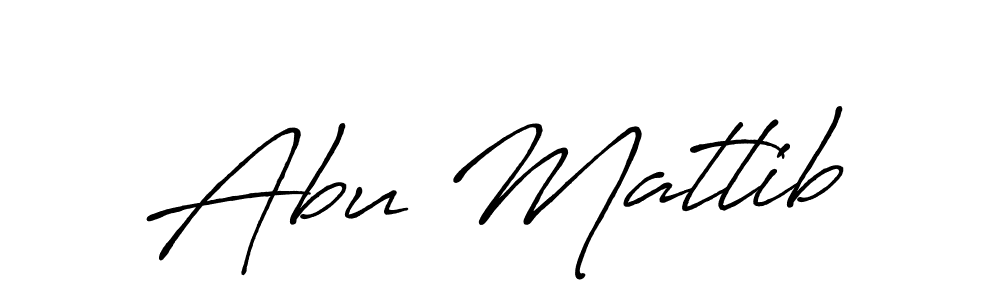 Also You can easily find your signature by using the search form. We will create Abu Matlib name handwritten signature images for you free of cost using Antro_Vectra_Bolder sign style. Abu Matlib signature style 7 images and pictures png