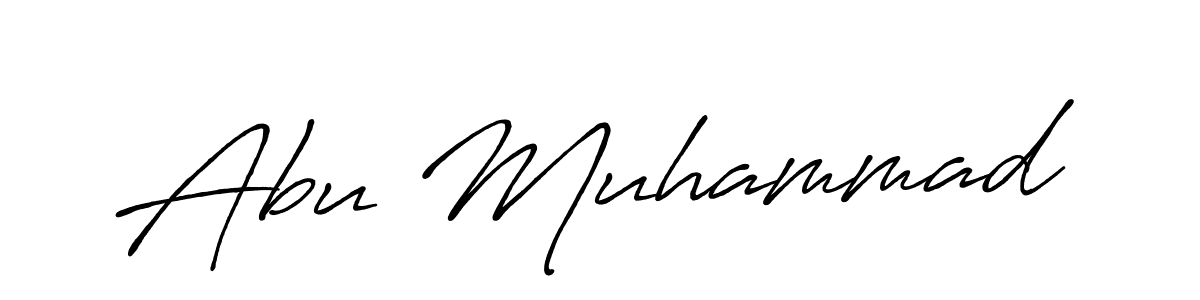 if you are searching for the best signature style for your name Abu Muhammad. so please give up your signature search. here we have designed multiple signature styles  using Antro_Vectra_Bolder. Abu Muhammad signature style 7 images and pictures png