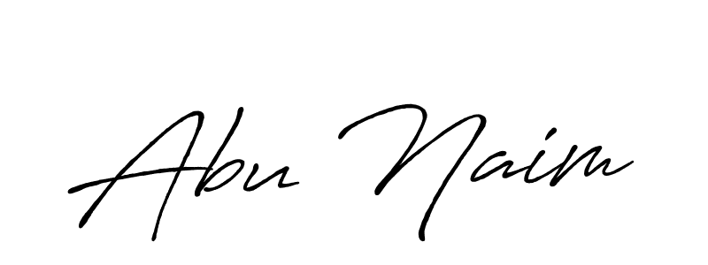 It looks lik you need a new signature style for name Abu Naim. Design unique handwritten (Antro_Vectra_Bolder) signature with our free signature maker in just a few clicks. Abu Naim signature style 7 images and pictures png