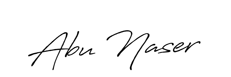 Abu Naser stylish signature style. Best Handwritten Sign (Antro_Vectra_Bolder) for my name. Handwritten Signature Collection Ideas for my name Abu Naser. Abu Naser signature style 7 images and pictures png