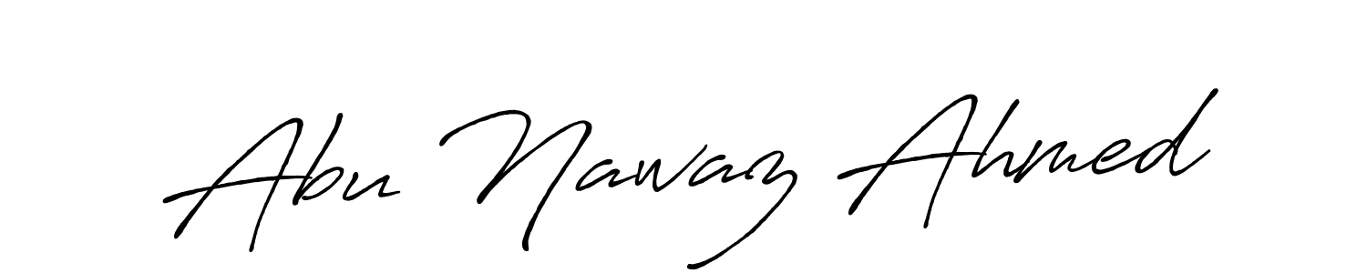 Antro_Vectra_Bolder is a professional signature style that is perfect for those who want to add a touch of class to their signature. It is also a great choice for those who want to make their signature more unique. Get Abu Nawaz Ahmed name to fancy signature for free. Abu Nawaz Ahmed signature style 7 images and pictures png