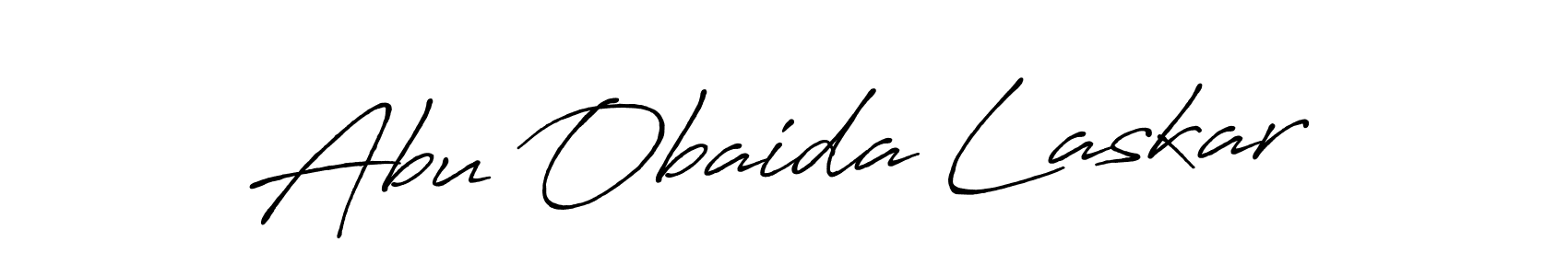 if you are searching for the best signature style for your name Abu Obaida Laskar. so please give up your signature search. here we have designed multiple signature styles  using Antro_Vectra_Bolder. Abu Obaida Laskar signature style 7 images and pictures png