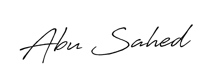 Also You can easily find your signature by using the search form. We will create Abu Sahed name handwritten signature images for you free of cost using Antro_Vectra_Bolder sign style. Abu Sahed signature style 7 images and pictures png