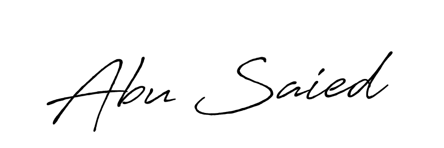 Make a short Abu Saied signature style. Manage your documents anywhere anytime using Antro_Vectra_Bolder. Create and add eSignatures, submit forms, share and send files easily. Abu Saied signature style 7 images and pictures png